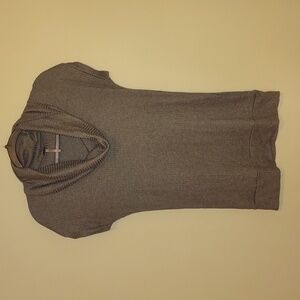 Poof Cowl Neck Shirt